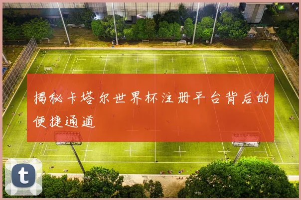 揭秘卡塔尔世界杯注册平台背后的便捷通道